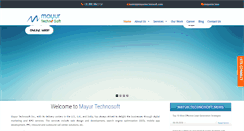 Desktop Screenshot of mayurtechnosoft.com